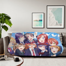 Load image into Gallery viewer, Anime Love Live! Sherpa Blanket