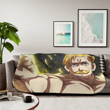 Load image into Gallery viewer, Anime The Seven Deadly Sins Sherpa Blanket