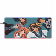 Load image into Gallery viewer, The Melancholy Of Haruhi Suzumiya RGB LED Mouse Pad (Desk Mat)