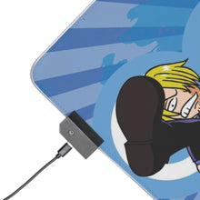 Load image into Gallery viewer, One Piece Monkey D. Luffy, Roronoa Zoro, Sanji, Tony Tony Chopper, Nami RGB LED Mouse Pad (Desk Mat)