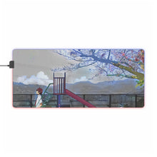 Load image into Gallery viewer, Hitomi and Yuito RGB LED Mouse Pad (Desk Mat)