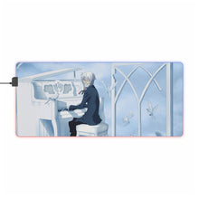 Load image into Gallery viewer, D.Gray-man Allen Walker RGB LED Mouse Pad (Desk Mat)