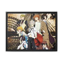 Load image into Gallery viewer, Bungou Stray Dogs Osamu Dazai, Atsushi Nakajima, Ranpo Edogawa, Akiko Yosano, Doppo Kunikida Canvas Framed Art Print