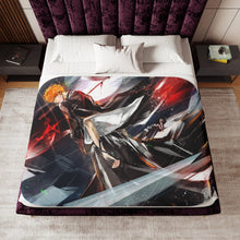 Load image into Gallery viewer, Anime Bleach Sherpa Blanket