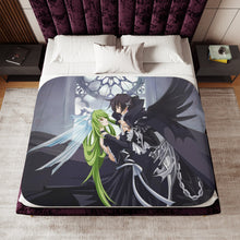 Load image into Gallery viewer, Lelouch and C.C. (Code Geass) Sherpa Blanket