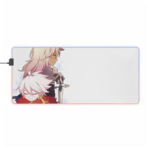 Load image into Gallery viewer, Fate/Apocrypha Saber Of Black RGB LED Mouse Pad (Desk Mat)
