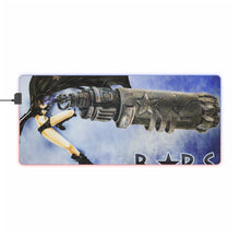 Load image into Gallery viewer, Black Rock Shooter RGB LED Mouse Pad (Desk Mat)