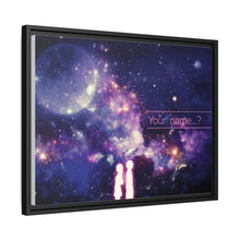 Load image into Gallery viewer, Your Name. Canvas Framed Art Print