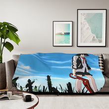 Load image into Gallery viewer, Anime Kill La Kill Sherpa Blanket