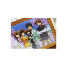 Load image into Gallery viewer, Clannad Tomoya Okazaki, Nagisa Furukawa, Akio Furukawa, Sanae Furukawa Rug
