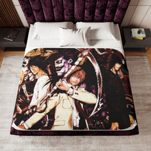 Load image into Gallery viewer, Anime Death Note Sherpa Blanket