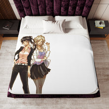 Load image into Gallery viewer, Psycho-Pass Shion Karanomori, Yayoi Kunizuka Sherpa Blanket