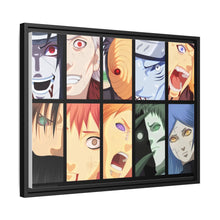 Load image into Gallery viewer, Akatsuki's members Canvas Framed Art Print