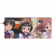 Load image into Gallery viewer, A Certain Magical Index RGB LED Mouse Pad (Desk Mat)