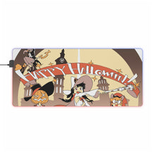 Load image into Gallery viewer, Little Witch Academia Atsuko Kagari, Sucy Manbavaran, Computer Keyboard Pad, Lotte Yanson, Professor Ursula RGB LED Mouse Pad (Desk Mat)