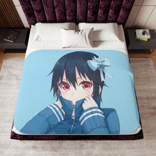 Load image into Gallery viewer, Nisekoi Seishirou Tsugumi Sherpa Blanket