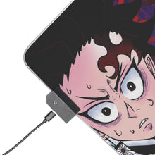 Load image into Gallery viewer, Akaza (Demon Slayer: Kimetsu no Yaiba) RGB LED Mouse Pad (Desk Mat)