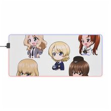 Load image into Gallery viewer, Girls und Panzer RGB LED Mouse Pad (Desk Mat)