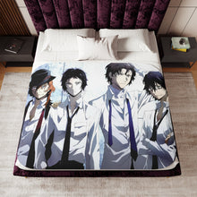 Load image into Gallery viewer, Anime Bungou Stray Dogs Sherpa Blanket