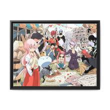 Load image into Gallery viewer, Anime That Time I Got Reincarnated as a Slime Canvas Framed Art Print