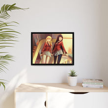 Load image into Gallery viewer, Yumeko Jabami and Mary Saotome Canvas Framed Art Print