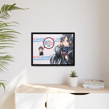 Load image into Gallery viewer, Anime My Teen Romantic Comedy SNAFU Canvas Framed Art Print