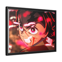 Load image into Gallery viewer, Tanjiro Canvas Framed Art Print