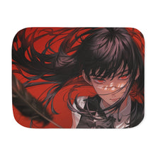 Load image into Gallery viewer, Anime Chainsaw Man Sherpa Blanket