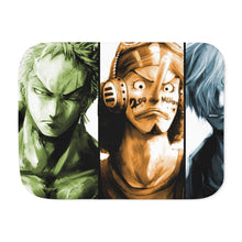 Load image into Gallery viewer, Straw Hats Sherpa Blanket