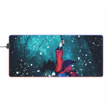 Load image into Gallery viewer, Shiki Ryougi RGB LED Mouse Pad (Desk Mat)