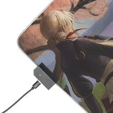 Load image into Gallery viewer, Violet Evergarden RGB LED Mouse Pad (Desk Mat)