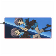 Load image into Gallery viewer, The Melancholy Of Haruhi Suzumiya RGB LED Mouse Pad (Desk Mat)
