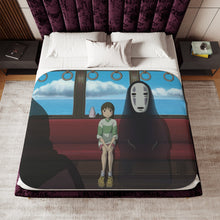 Load image into Gallery viewer, Spirited Away Sherpa Blanket