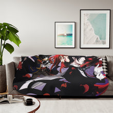 Load image into Gallery viewer, Black Butler Sherpa Blanket