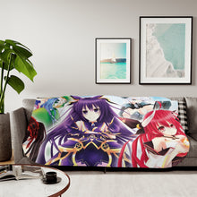 Load image into Gallery viewer, Date a live season 1 characters Sherpa Blanket