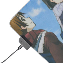 Load image into Gallery viewer, Kokoro Connect Himeko Inaba, Iori Nagase, Taichi Yaegashi, Yui Kiriyama, Yoshifumi Aoki RGB LED Mouse Pad (Desk Mat)