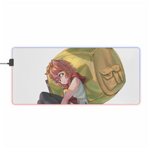 Load image into Gallery viewer, Is It Wrong To Try To Pick Up Girls In A Dungeon? RGB LED Mouse Pad (Desk Mat)