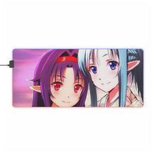 Load image into Gallery viewer, Sword Art Online II RGB LED Mouse Pad (Desk Mat)