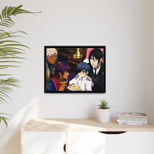 Load image into Gallery viewer, Black Butler Canvas Framed Art Print