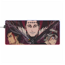 Load image into Gallery viewer, Black Clover Asta, Yami Sukehiro RGB LED Mouse Pad (Desk Mat)