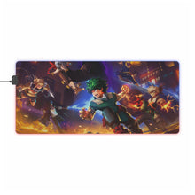 Load image into Gallery viewer, My Hero Academia Izuku Midoriya RGB LED Mouse Pad (Desk Mat)
