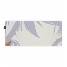 Load image into Gallery viewer, ren anne happy minimalist RGB LED Mouse Pad (Desk Mat)