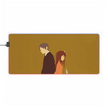 Load image into Gallery viewer, Spice And Wolf RGB LED Mouse Pad (Desk Mat)