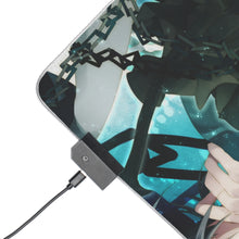 Load image into Gallery viewer, Black Rock Shooter RGB LED Mouse Pad (Desk Mat)