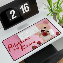 Load image into Gallery viewer, Rilakkuma And Kaoru Mouse Pad (Desk Mat)