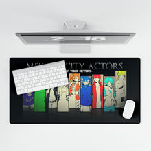 Load image into Gallery viewer, Mekakucity Actors Mouse Pad (Desk Mat)