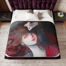 Load image into Gallery viewer, Anime Chainsaw Man Sherpa Blanket