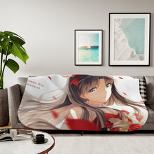 Load image into Gallery viewer, Happy Birthday Rin❤ Sherpa Blanket