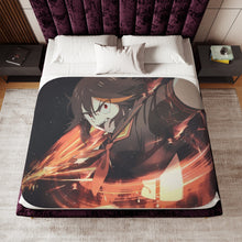 Load image into Gallery viewer, Anime Kill La Kill Sherpa Blanket