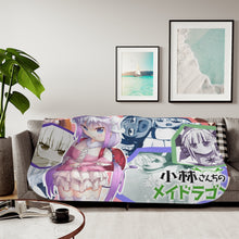 Load image into Gallery viewer, Anime Miss Kobayashi's Dragon Maid Sherpa Blanket